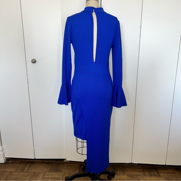 Venus Asymmetrical Bodycon Dress - Picture 7 of 11